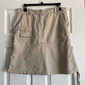 Eileen Fisher cargo-style skirt